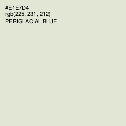 #E1E7D4 - Periglacial Blue Color Image